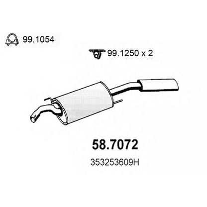 Photo End Silencer ASSO 587072