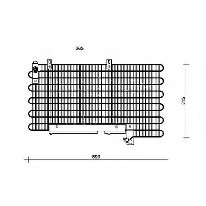 Foto Condensatore, Climatizzatore WEBASTO 82D0225013A