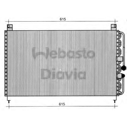 Photo Condenser, air conditioning WEBASTO 82D0225052A