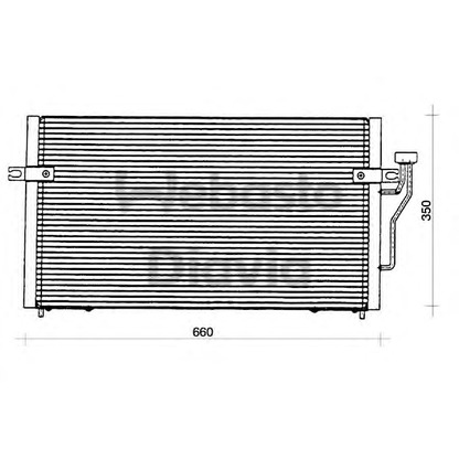 Photo Condenser, air conditioning WEBASTO 82D0225085A