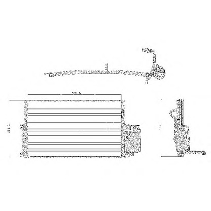 Photo Condenser, air conditioning WEBASTO 82D0225107A