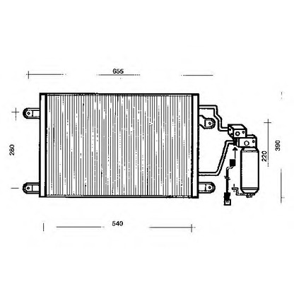 Foto Kondensator, Klimaanlage WEBASTO 82D0225200A