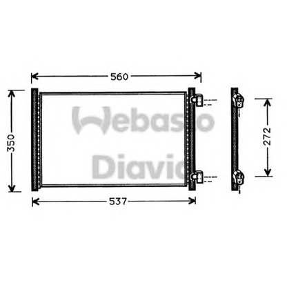 Foto Condensador, aire acondicionado WEBASTO 82D0225271A