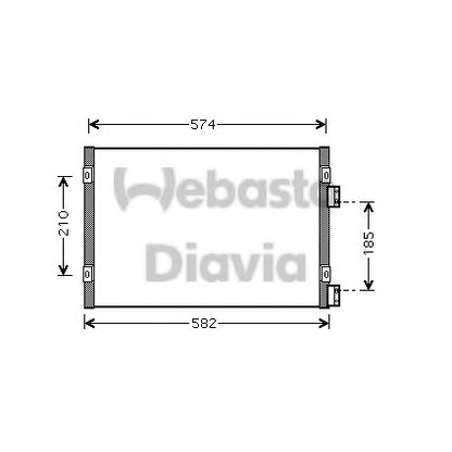 Zdjęcie Skraplacz, klimatyzacja WEBASTO 82D0225486A