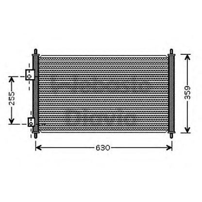 Foto Condensatore, Climatizzatore WEBASTO 82D0225555A