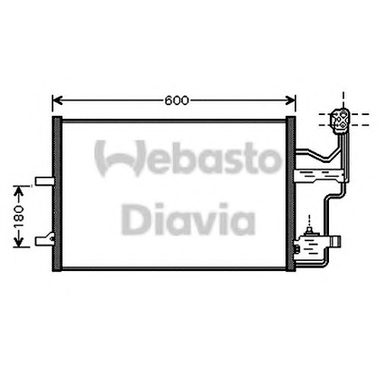 Foto Kondensator, Klimaanlage WEBASTO 82D0225561A