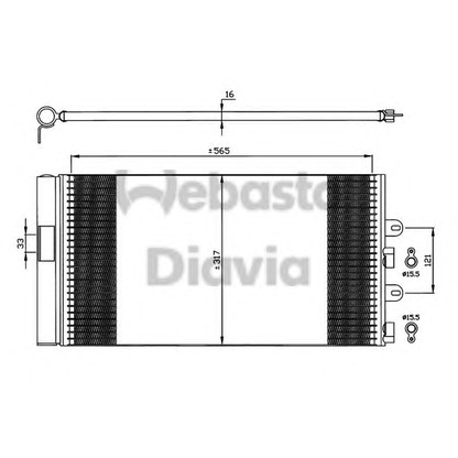 Foto Condensatore, Climatizzatore WEBASTO 82D0225594A