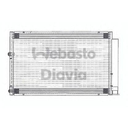 Photo Condenser, air conditioning WEBASTO 82D0225660A