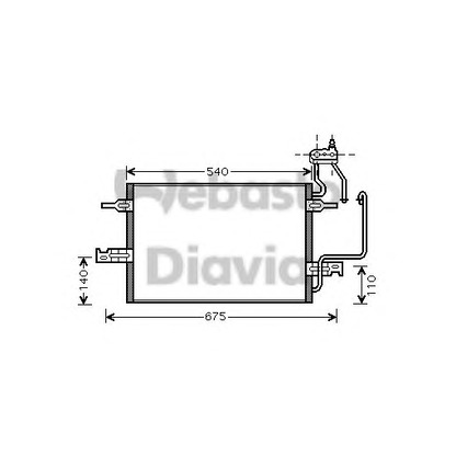 Photo Condenser, air conditioning WEBASTO 82D0226185MA