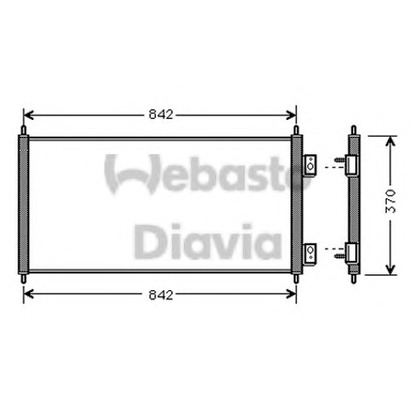 Foto Condensatore, Climatizzatore WEBASTO 82D0226200MA