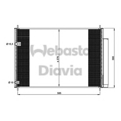 Foto Condensatore, Climatizzatore WEBASTO 82D0226261MA