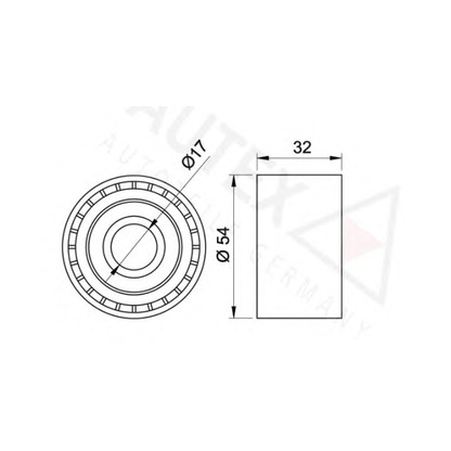 Photo Deflection/Guide Pulley, timing belt AUTEX 651279