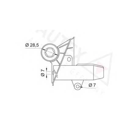 Foto Tendicinghia, Cinghia dentata AUTEX 601855