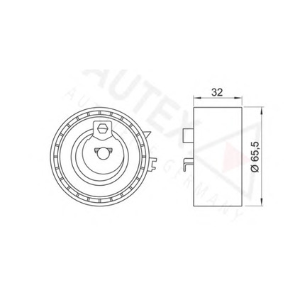 Foto Spannrolle, Zahnriemen AUTEX 642060