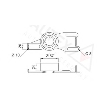 Foto Spannrolle, Zahnriemen AUTEX 641510