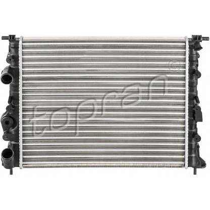 Photo Radiator, engine cooling TOPRAN 700958