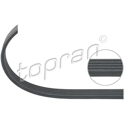 Photo V-Ribbed Belts TOPRAN 109887