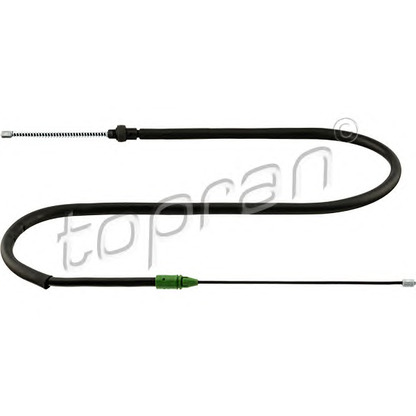 Photo Cable, parking brake TOPRAN 700938