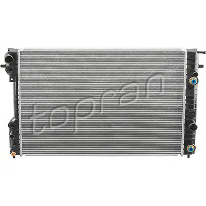 Фото Радиатор, охлаждение двигателя TOPRAN 208061