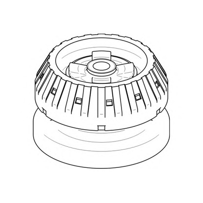 Photo Top Strut Mounting TOPRAN 401233