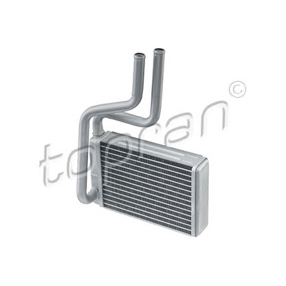 Photo Heat Exchanger, interior heating TOPRAN 302113