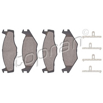 Photo Gasket Set, cylinder head TOPRAN 103073