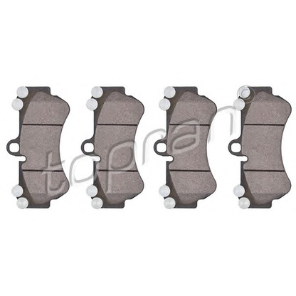 Photo Brake Pad Set, disc brake TOPRAN 111581