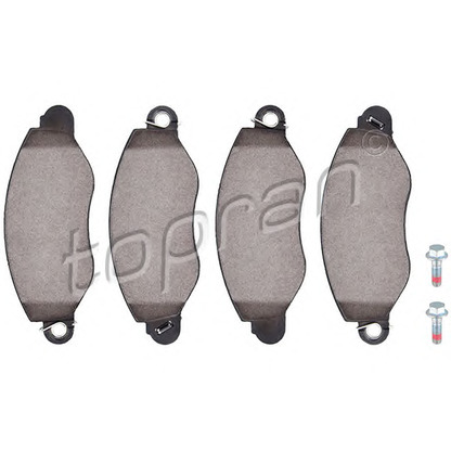 Photo Brake Pad Set, disc brake TOPRAN 302049