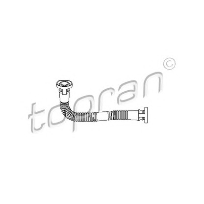 Photo Flexible, aération de la housse de culasse TOPRAN 111306