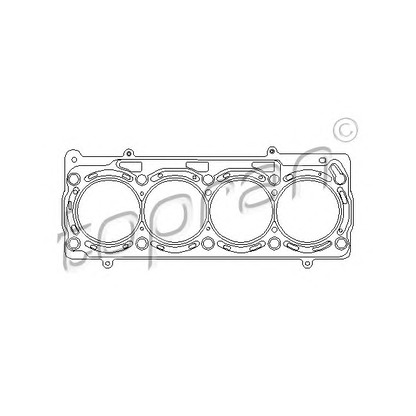 Photo Gasket, cylinder head TOPRAN 111570