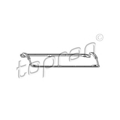 Photo Gasket, cylinder head cover TOPRAN 100544