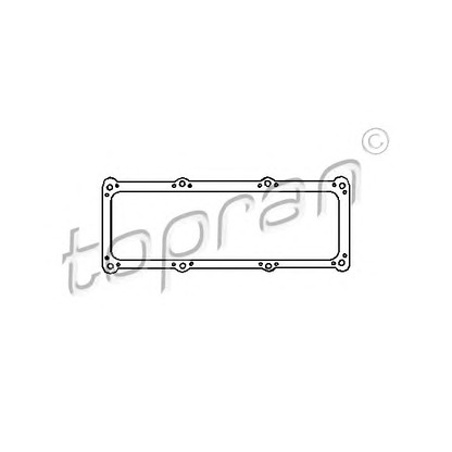 Zdjęcie Uszczelka, pokrywa głowicy cylindrów TOPRAN 100984