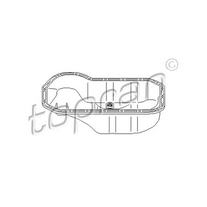 Foto Cárter de aceite TOPRAN 101023