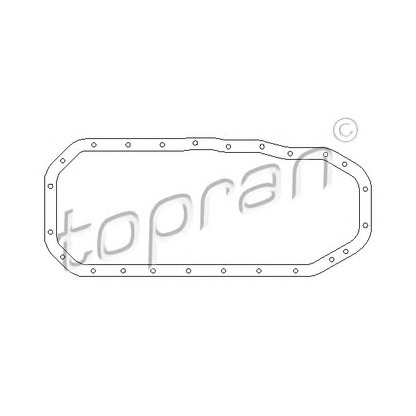 Photo Gasket, wet sump TOPRAN 101029