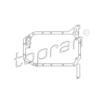 Foto Junta, cárter de aceite TOPRAN 101593