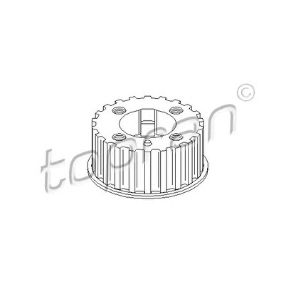 Photo Roue dentée, vilebrequin TOPRAN 108699