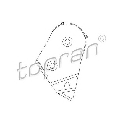 Фото Кожух, зубчатый ремень TOPRAN 109110