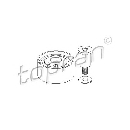 Zdjęcie Rolka napinacza, pasek rozrządu TOPRAN 108173