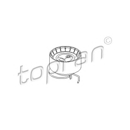 Photo Tensioner Pulley, timing belt TOPRAN 109138