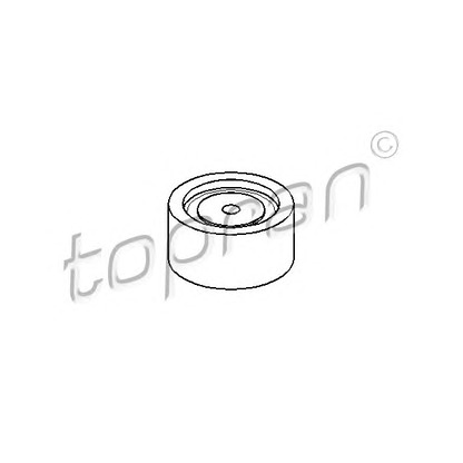 Photo Deflection/Guide Pulley, timing belt TOPRAN 109140