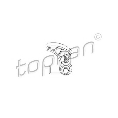 Photo Chain Tensioner, oil pump drive TOPRAN 109612