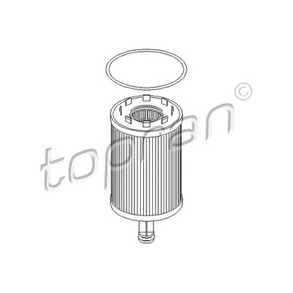 Photo Filtre à huile TOPRAN 108902
