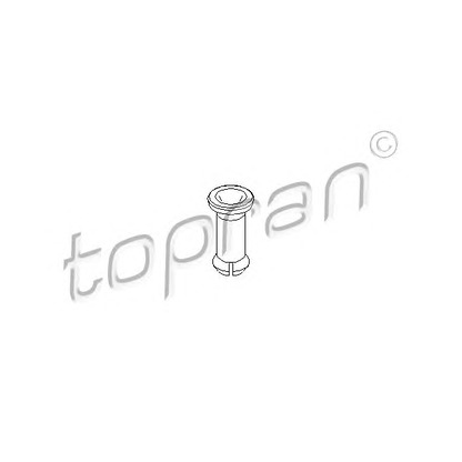 Photo Funnel, oil dipstick TOPRAN 100696