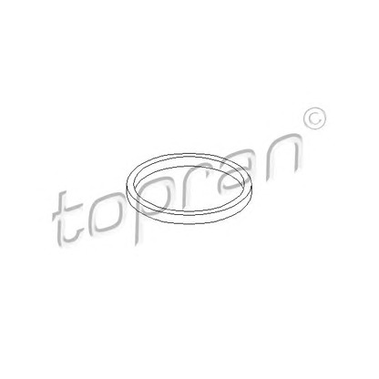 Photo Seal, oil cooler TOPRAN 109621