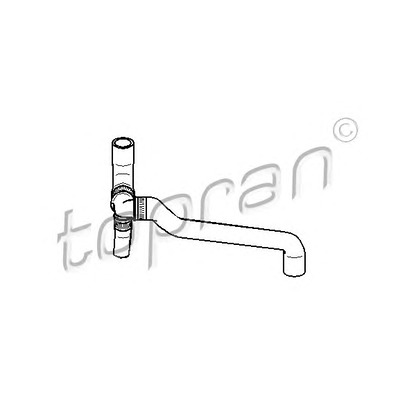 Photo Radiator Hose TOPRAN 109007