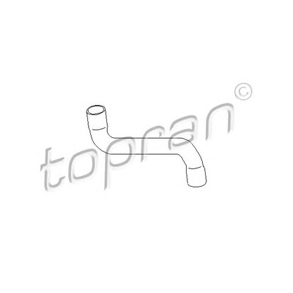 Foto Tubería de radiador TOPRAN 109008