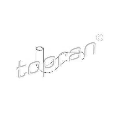 Photo Radiator Hose TOPRAN 103449