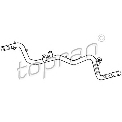 Foto Conducto refrigerante TOPRAN 100258