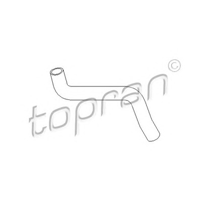 Zdjęcie Przewód hamulcowy elastyczny TOPRAN 102721
