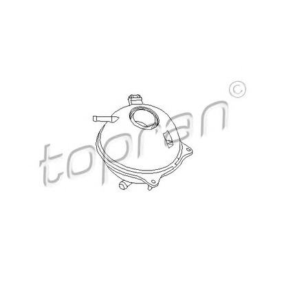 Photo Expansion Tank, coolant TOPRAN 103006